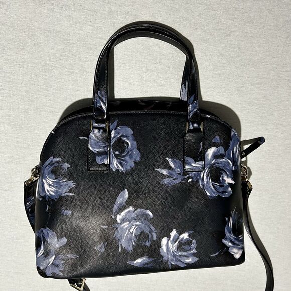 Kate Spade New York Satchel in Black Cameron Street Night Rose - Picture 3 of 7